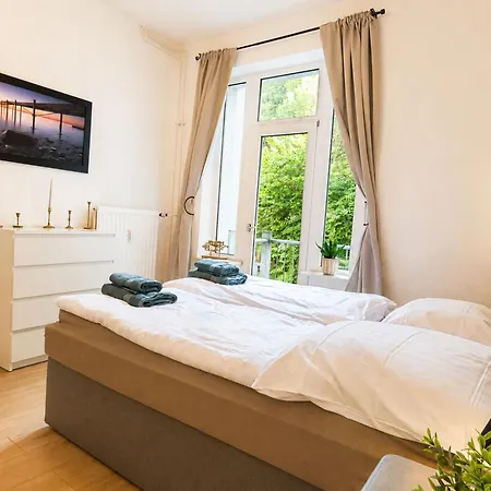 Fewo1846 - Koje St -juergen-treppe - Zentral Gelegene Altbauwohnung Mit 2 Schlafzimmern Lejlighed Flensborg