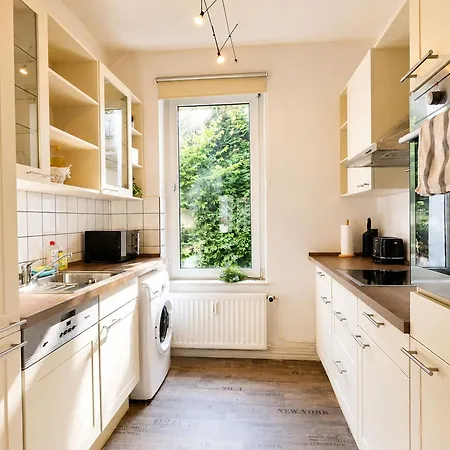 Fewo1846 - Koje St -juergen-treppe - Zentral Gelegene Altbauwohnung Mit 2 Schlafzimmern Lejlighed